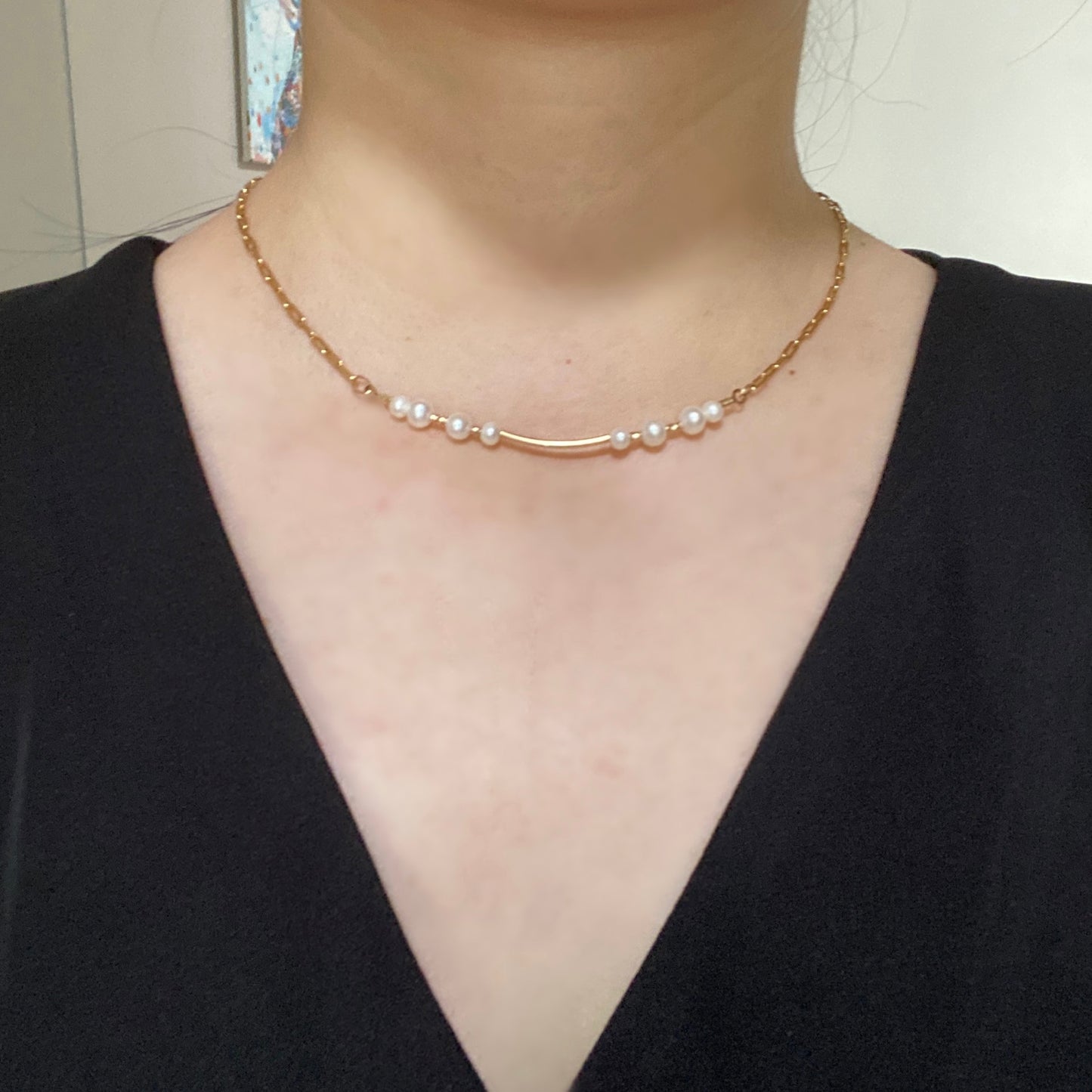 Gemette choker Necklace