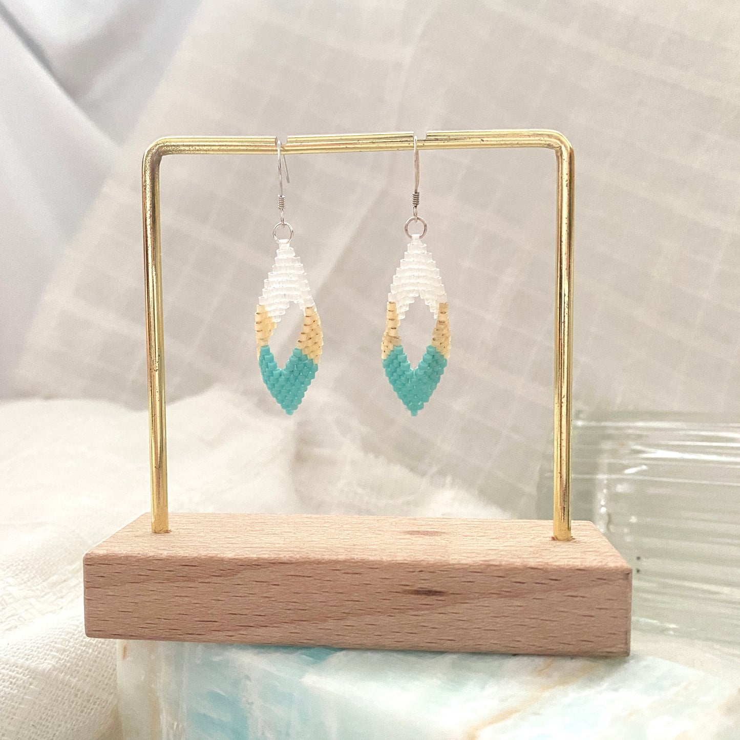 Beach Marquise Earring