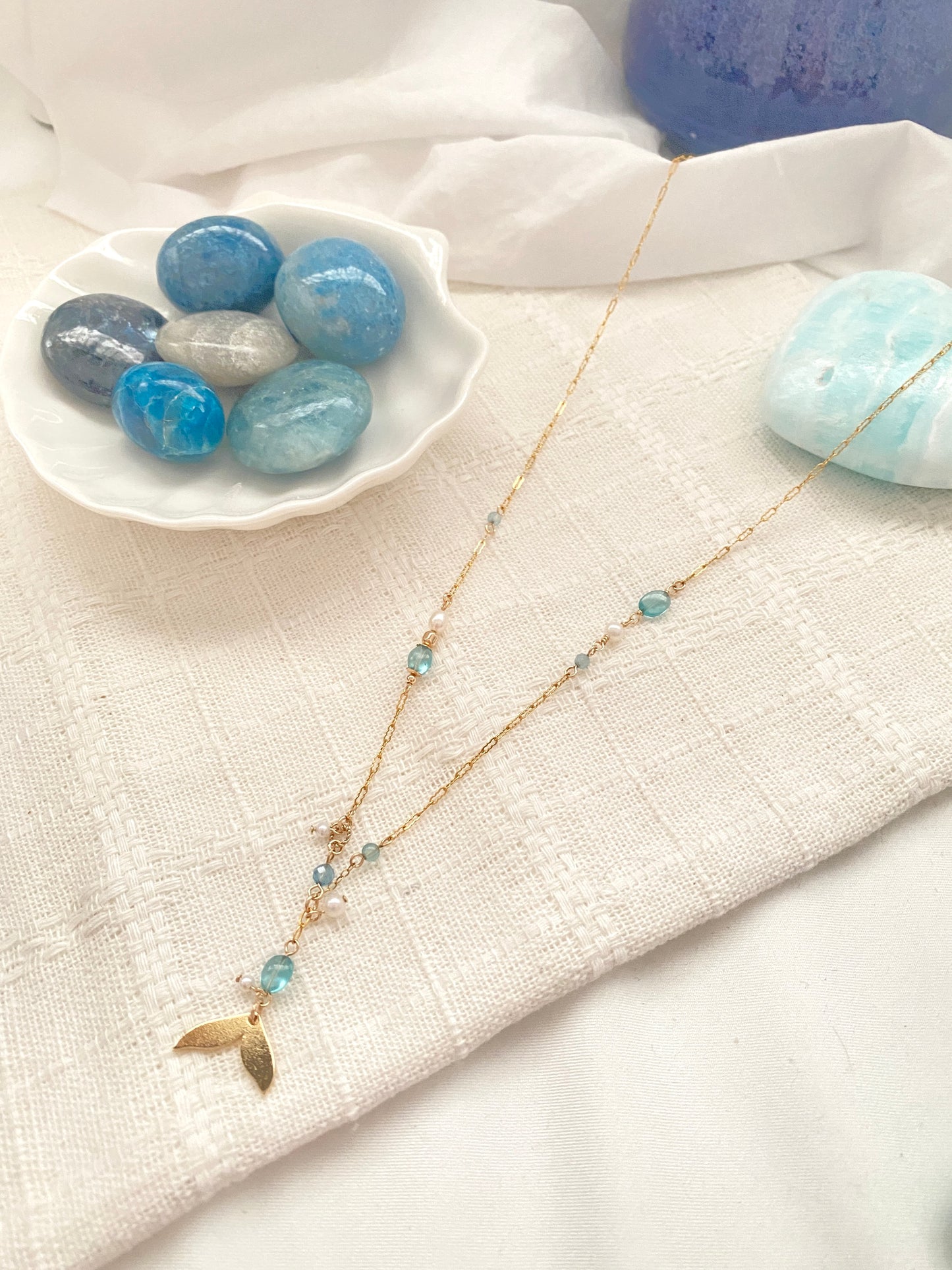 Aqua Mermaid Necklace