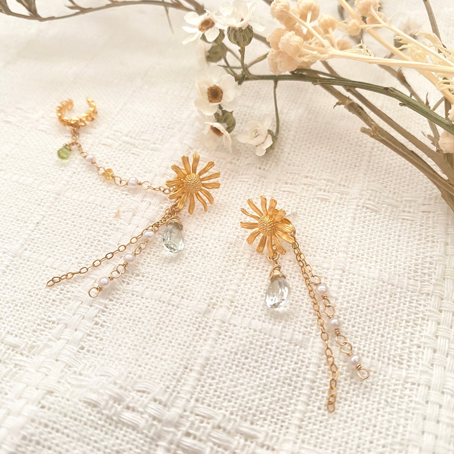 Daisy (3-way earring)