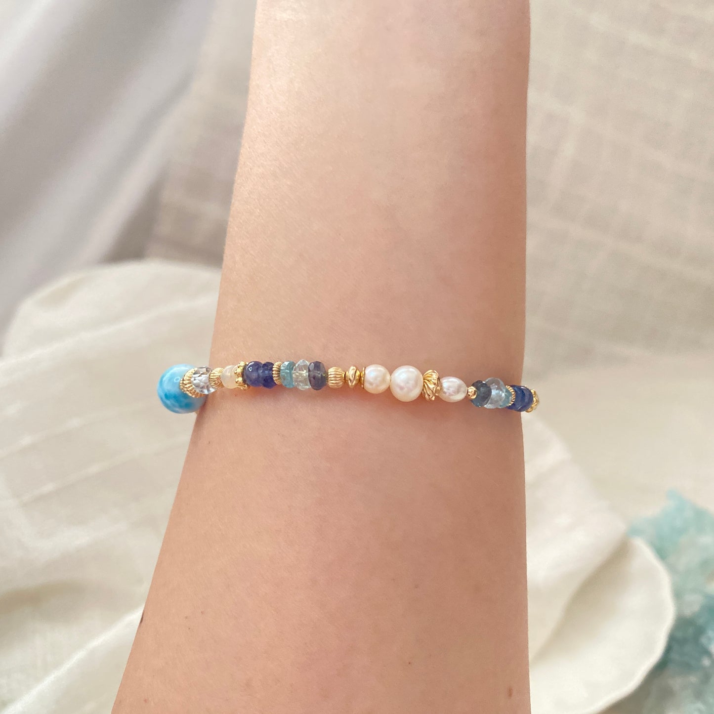 Blue lagoon II Bracelet