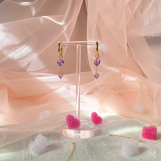 Flying Hearts Earring (Multi-way earring)