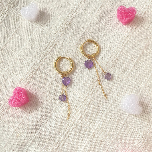 Flying Hearts Earring (Multi-way earring)